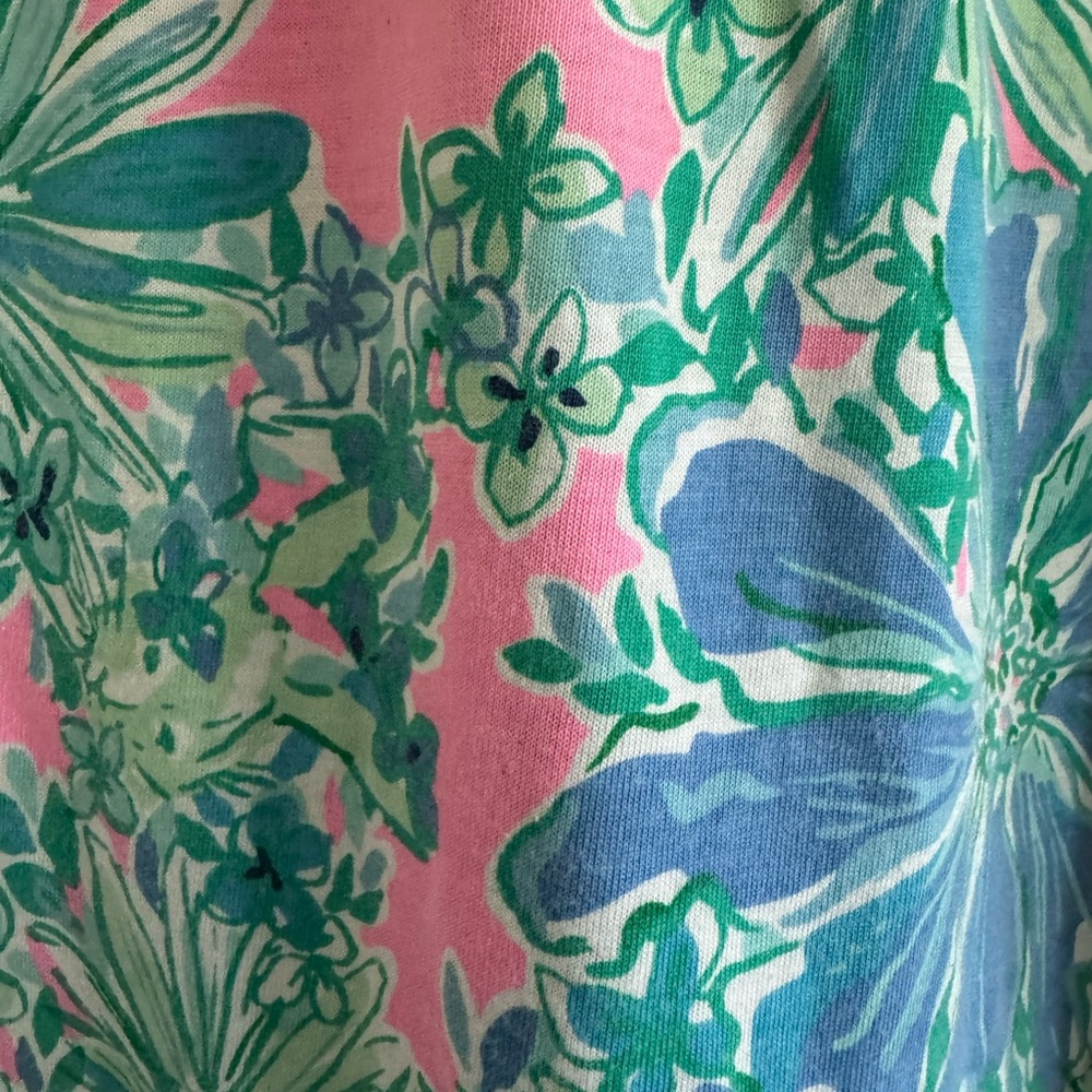 Lilly Pulitzer Malone Maxi Dress in Soleil Pink Good Hare Day - Picture 3 of 5
